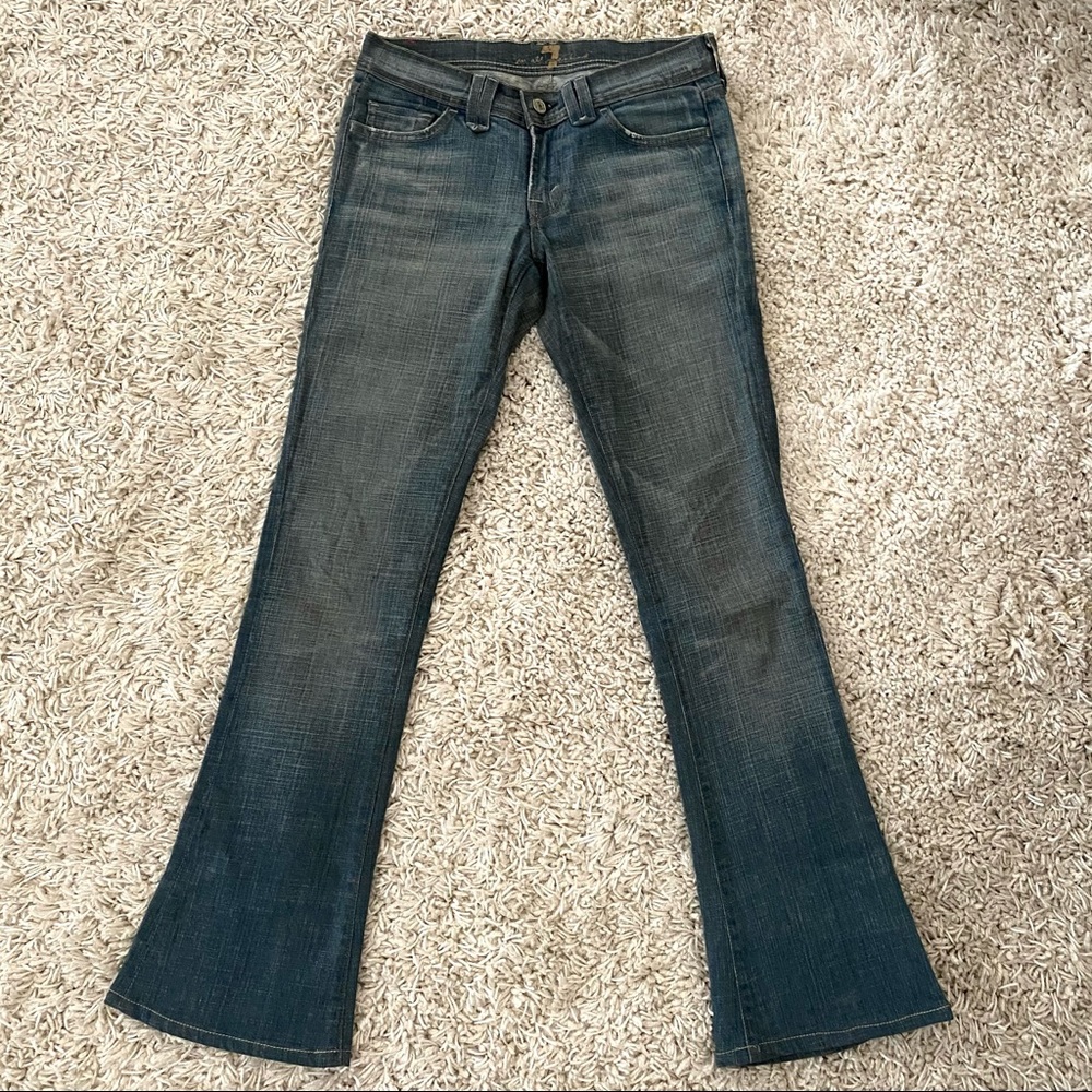 7 For All Mankind Rocker Jeans 26 - Picture 3 of 9